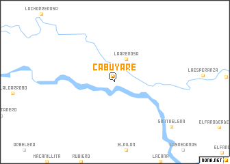 map of Cabuyare