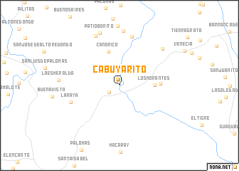 map of Cabuyarito