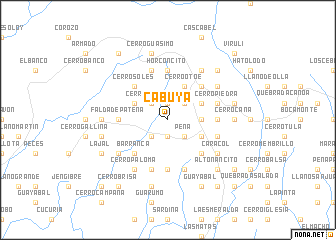 map of Cabuya