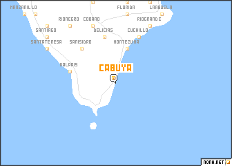 map of Cabuya