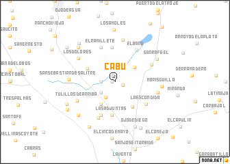 map of Cabú