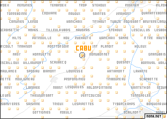 map of Cabu