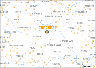 map of Cacabezë