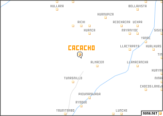 map of Cacacho