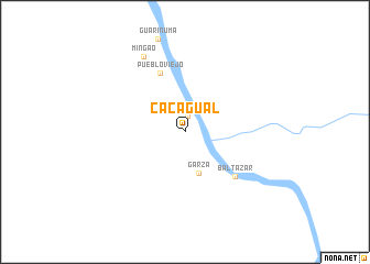 map of Cacagual