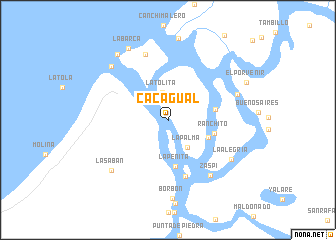 map of Cacagual