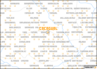 map of Cacagual