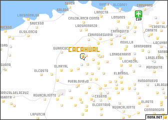 map of Cacahual