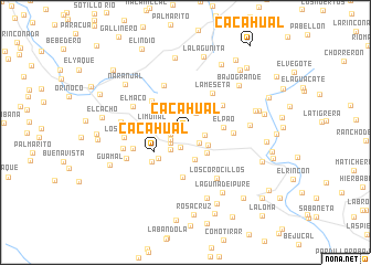 map of Cacahual