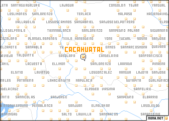 map of Cacahuatal