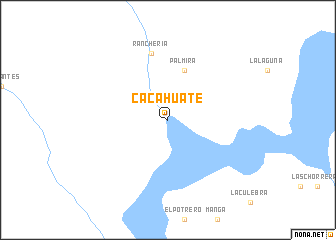 map of Cacahuate