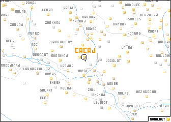 map of Cacaj