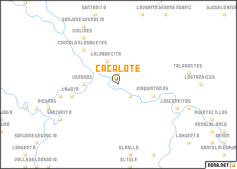 map of Cacalote