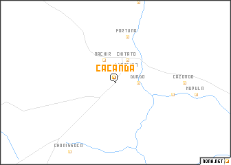 map of Cacanda