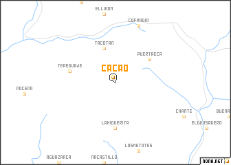 map of Cacao