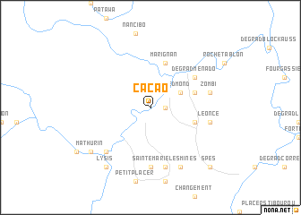 map of Cacao