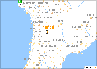 map of Cacao