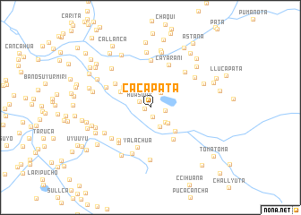 map of Cacapata