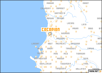 map of Cacapian