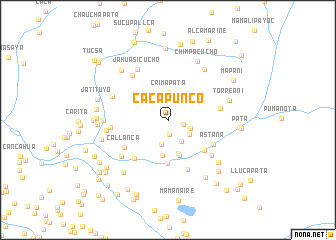 map of Cacapunco