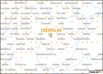 map of Caçarilhe