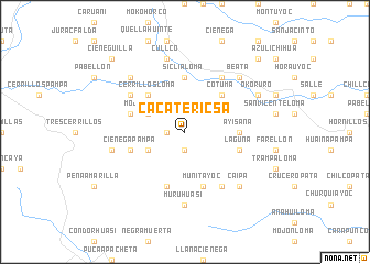 map of Cacatericsa