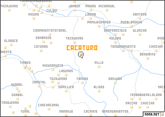 map of Cacaturo