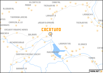 map of Cacaturo