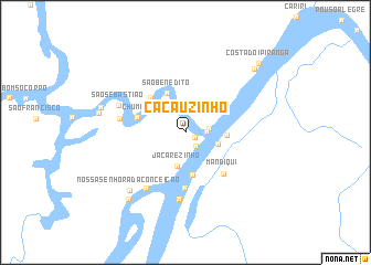 map of Cacauzinho