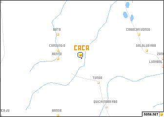 map of Caca