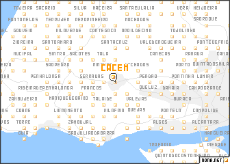 map of Cacém