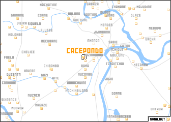 map of Cacepondo