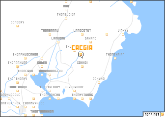 map of Các Gia