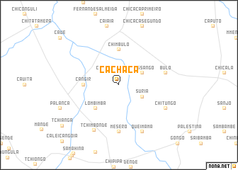 map of Cachaca