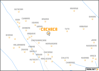 map of Cachaca