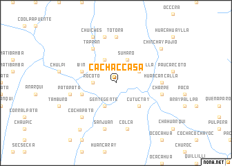 map of Cacha Ccasa