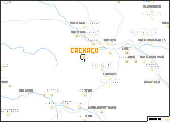 map of Cachaco