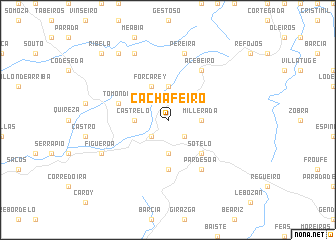 map of Cachafeiro