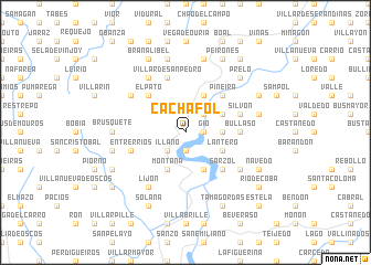 map of Cachafol