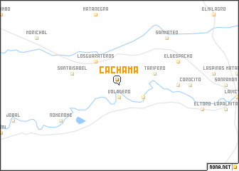 map of Cachama