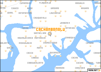 map of Cachamba Nalu