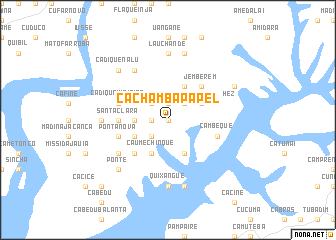 map of Cachamba Papel