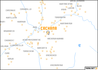 map of Cachana