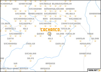 map of Cachanco