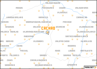 map of Cachão