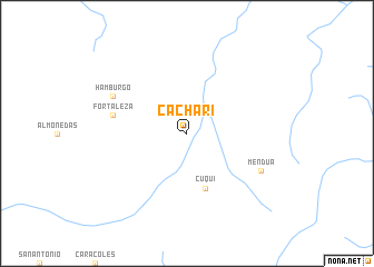 map of Cachari