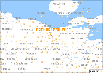 map of Ca Charlesdieu