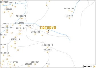 map of Cachaya