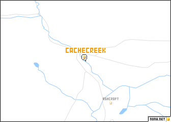 map of Cache Creek
