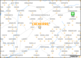 map of Cacheiras